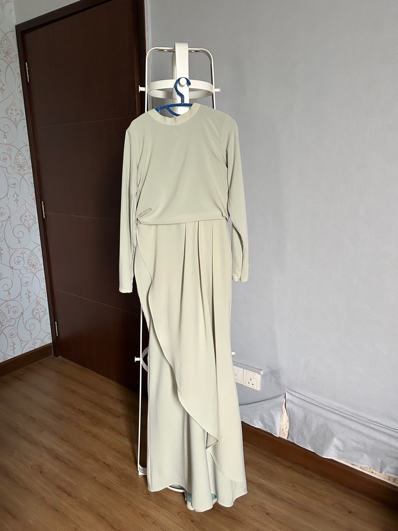 CAMELLIA DRESS MINT LINNEA