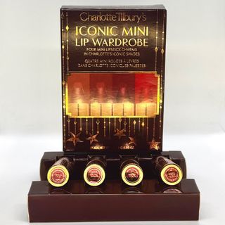 CHARLOTTE TILBURY - Iconic Mini Lip Wardrobe - 1.1g x 4