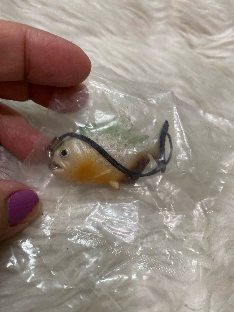 Fish piranha keychain (Category: Character Goods) located in Manila. Submitted by eileensshoponlineshop (Listing ID 1366165987, Image 1). Description: .