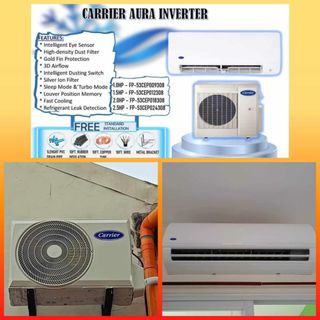 FREE INSTALLATION BRAND NEW AIRCON SPLIT TYPE INVERTER