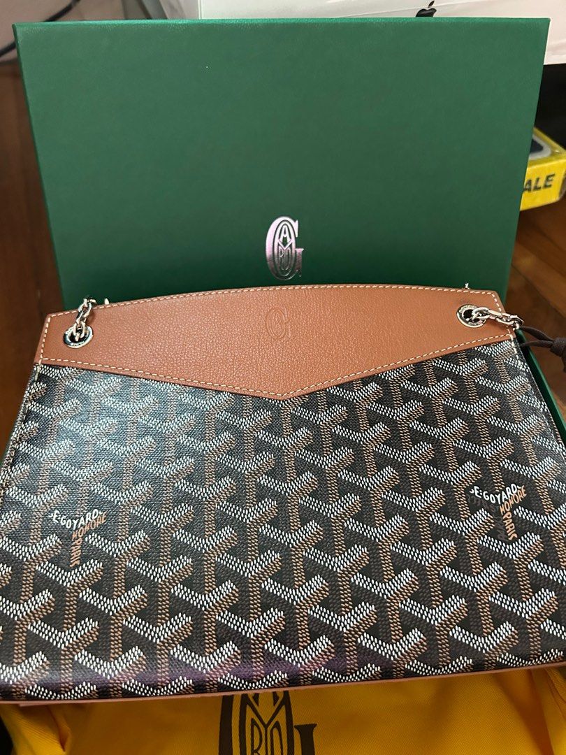 Goyard Rhouette (Category: Luxury Bags & Wallets) located in Makati City. Submitted by myterry1941 (Listing ID 1366063244, Image 1). Description: Like new condition Stored well Used a few times only Size small Comes complete Purchased from Singapore 2024.