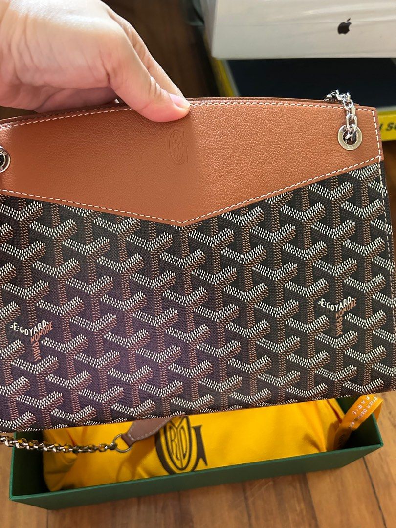 Goyard Rhouette (Category: Luxury Bags & Wallets) located in Makati City. Submitted by myterry1941 (Listing ID 1366063244, Image 3). Description: Like new condition Stored well Used a few times only Size small Comes complete Purchased from Singapore 2024.