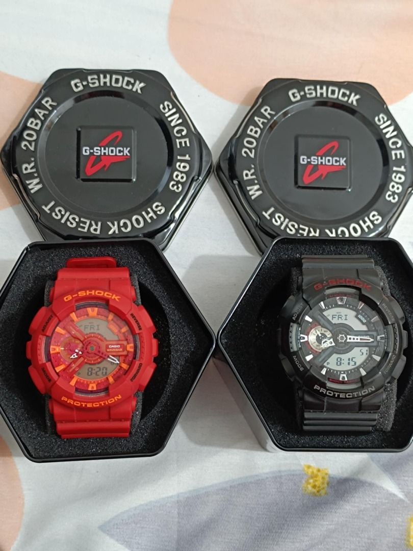 G-Shock GA-110-1A Snake Eye (Category: Accessory Holder, Box & Organizers) located in Quezon City. Submitted by rolls1522 (Listing ID 1366179206, Image 1). Description: For Sale or Swap G-Shock GA-110-1A Snake Eye (Black) Package: Unit Tin can with minimal scratch but still presentable 100% Original test all you want upon meetup kahit sa mismong g-shock store or time depot pa tayo magmeet for authenticity check kapag fake bibigay ko sayo ng libre