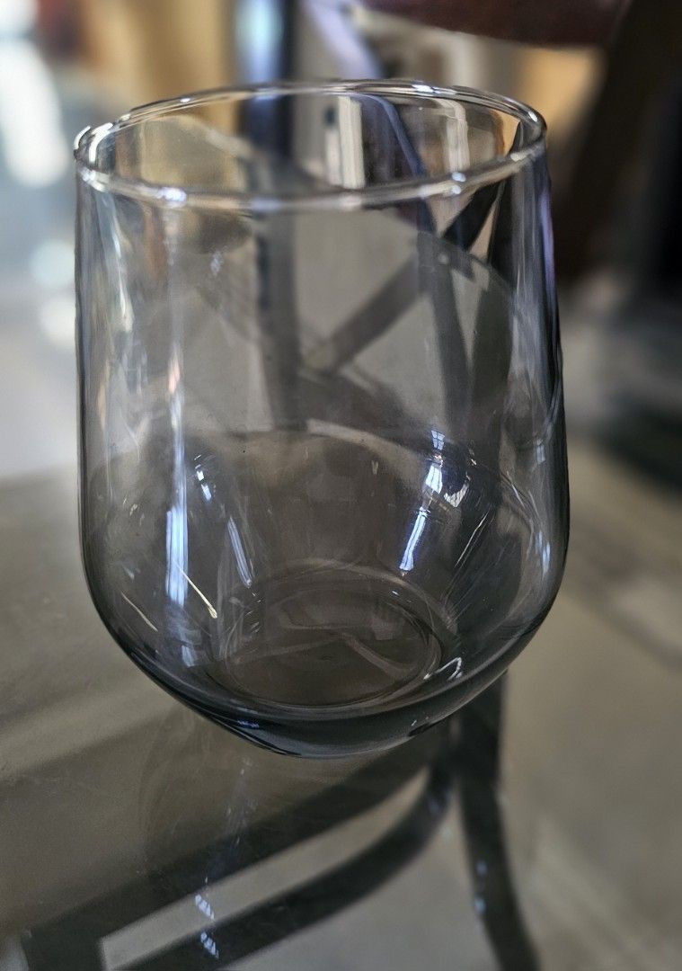Ikea Black Glass (Category: Other Kitchenware & Tableware) located in Tagaytay City. Submitted by android011 (Listing ID 1366149596, Image 2). Description: Ikea Black glass set of 6 new for pick up only.