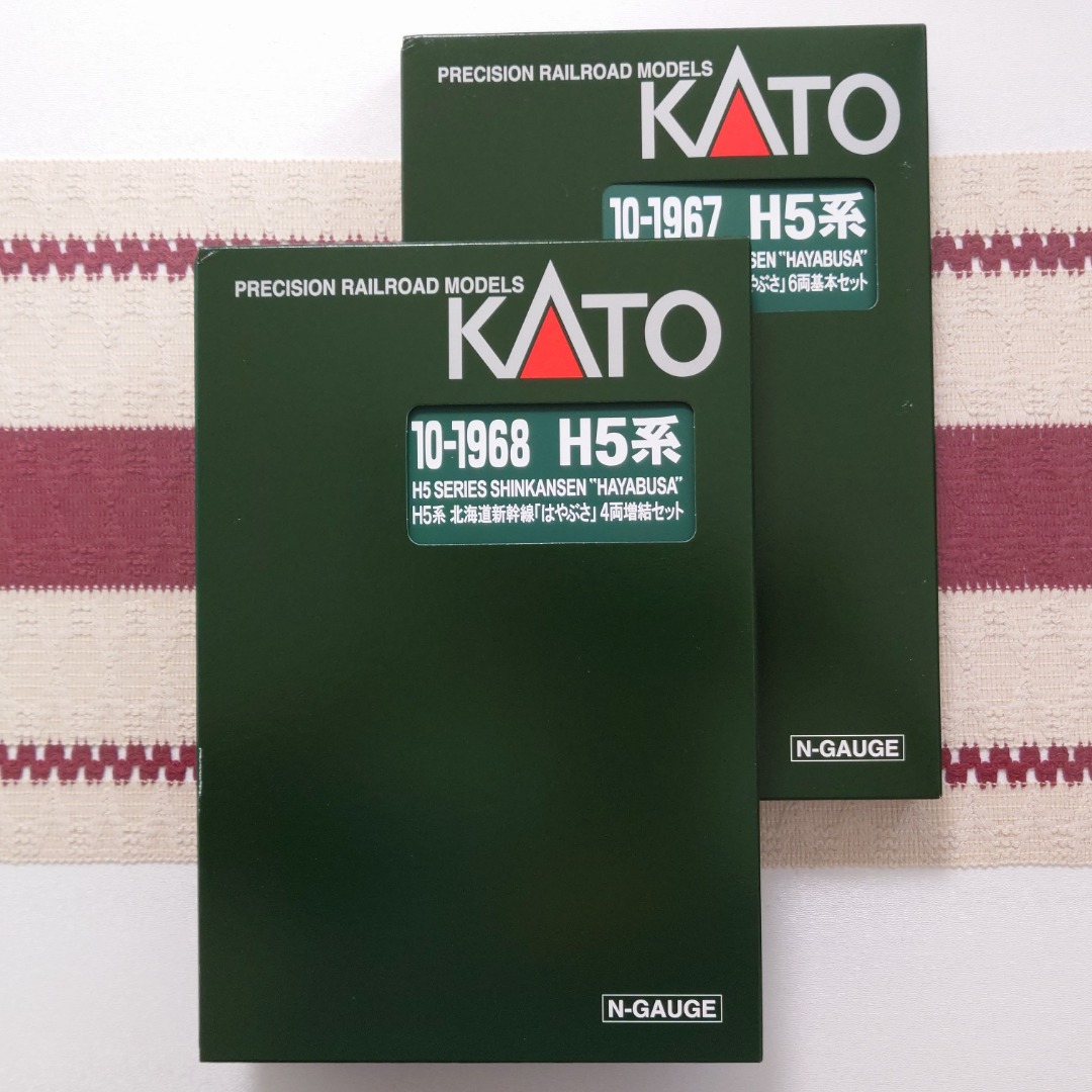 Kato 10-1967 1968 H5系新幹線10両, 興趣及遊戲, 玩具& 遊戲類- Carousell