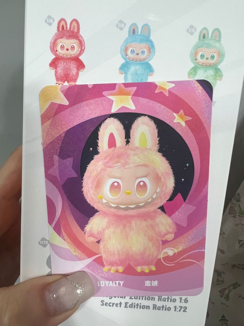 Labubu 3.0 忠誠, 興趣及遊戲, 玩具& 遊戲類- Carousell