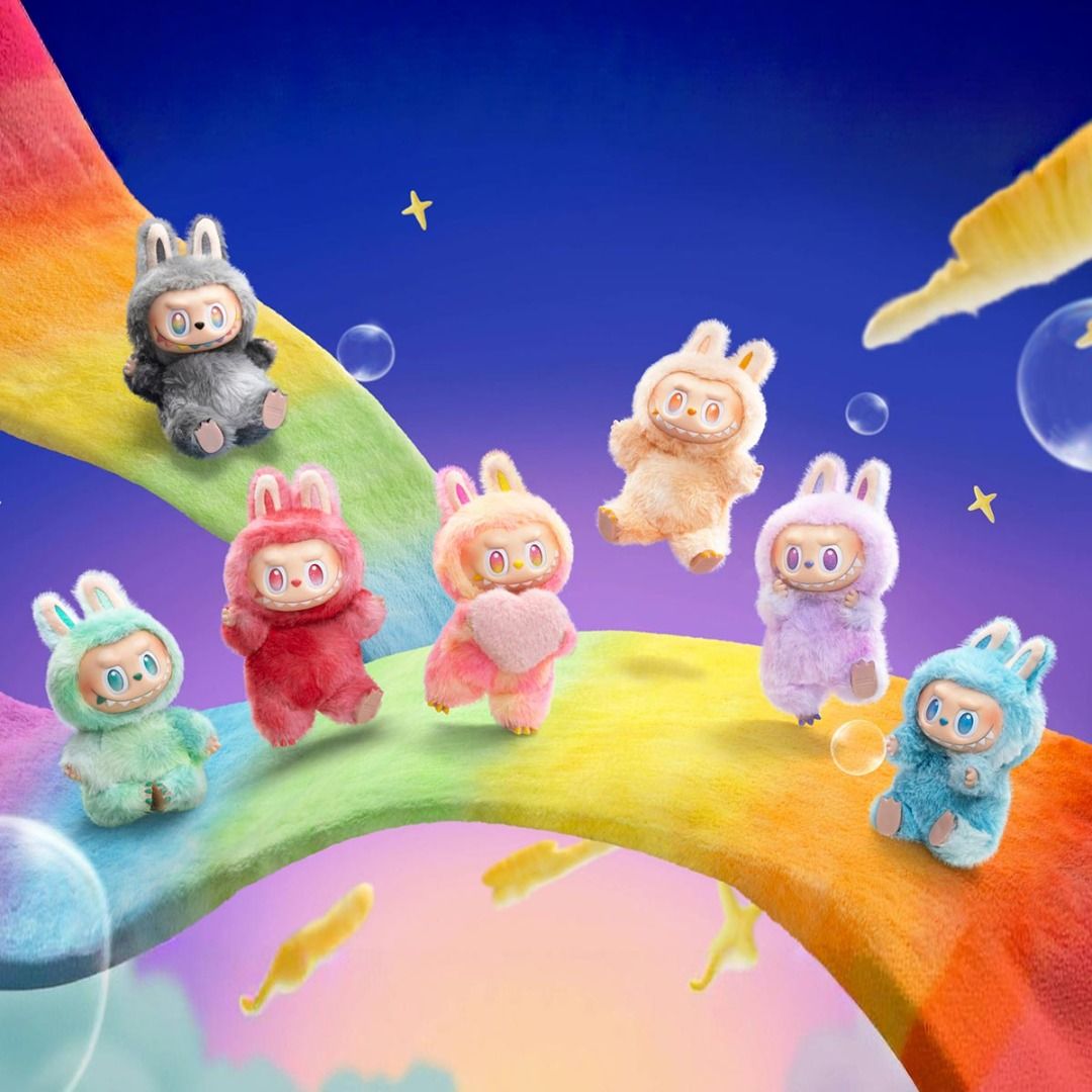 LABUBU THE MONSTERS 遊び比べセット 3点 AUTHENTIC Labubu V3 The Monsters Big into Energy Series