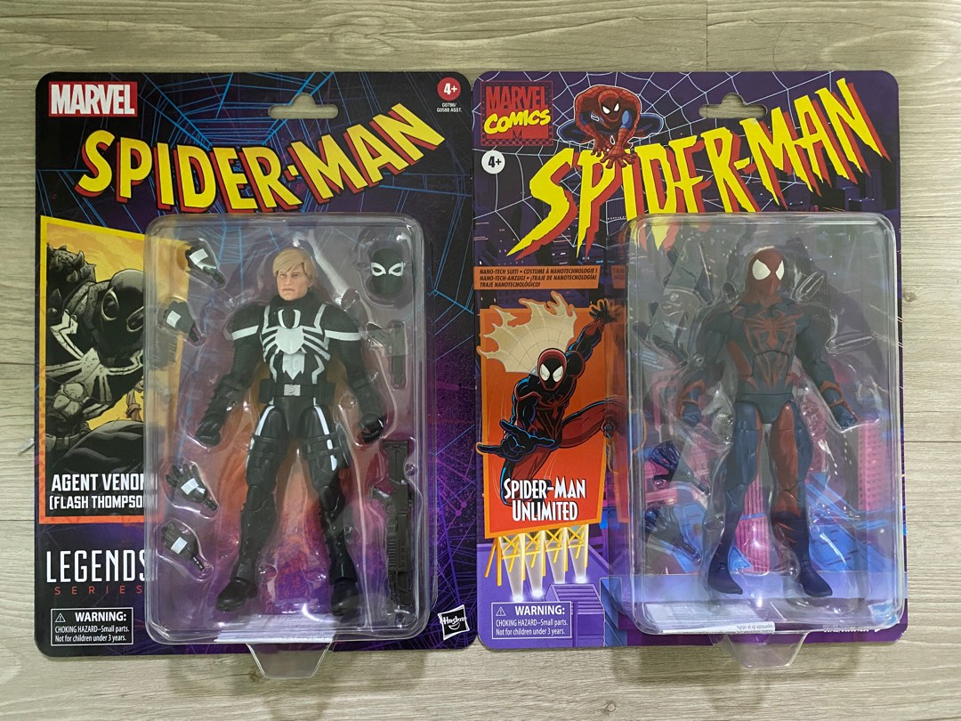 Retroagent Marvel legends retro agent venom flash thompson spiderman unlimited ...