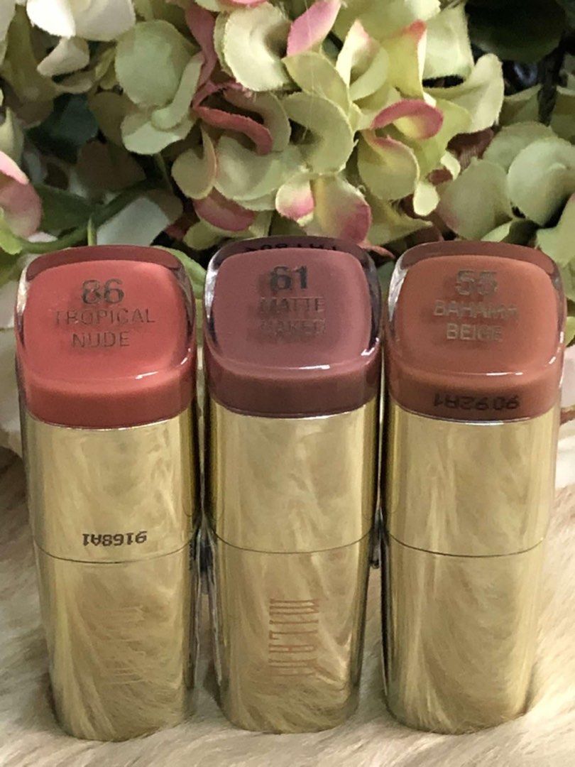 Milani Lipstick (Category: Makeup) located in Muntinlupa City. Submitted by venditagarage (Listing ID 1366086479, Image 2). Description: Made in Italy Available in shades as shown on photo.