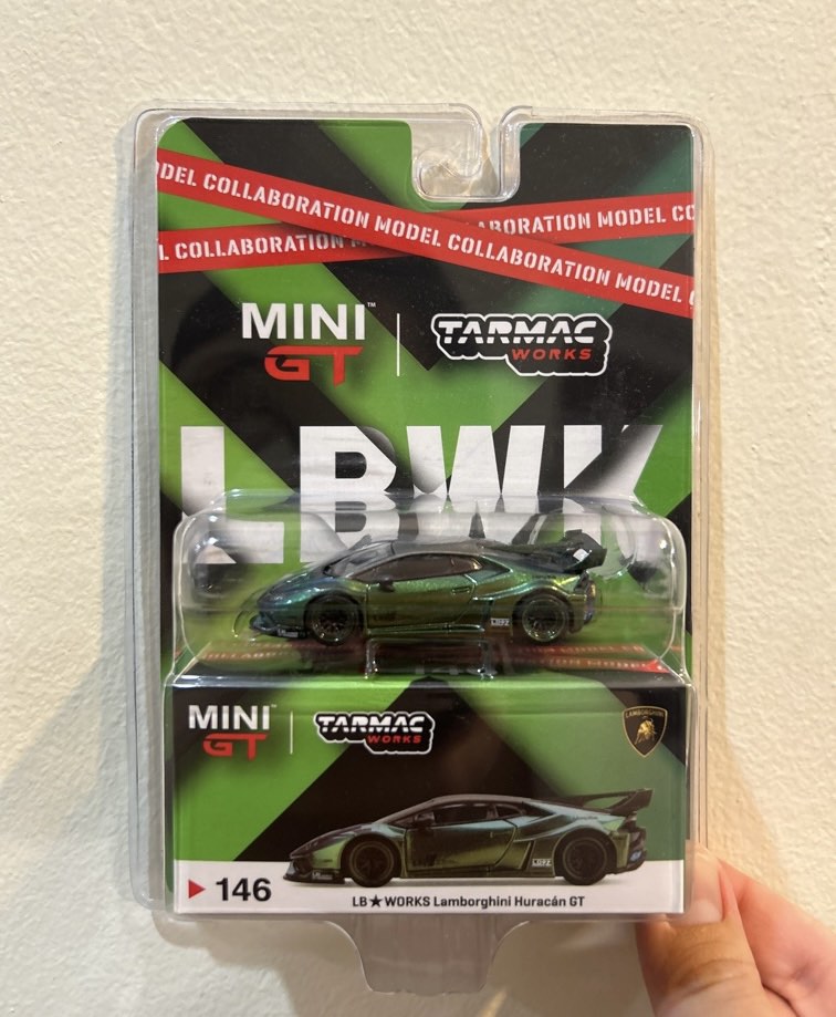 Mini GT Lamborghini LBWK LB Works Lamborghini Huracan GT Magic Green ...