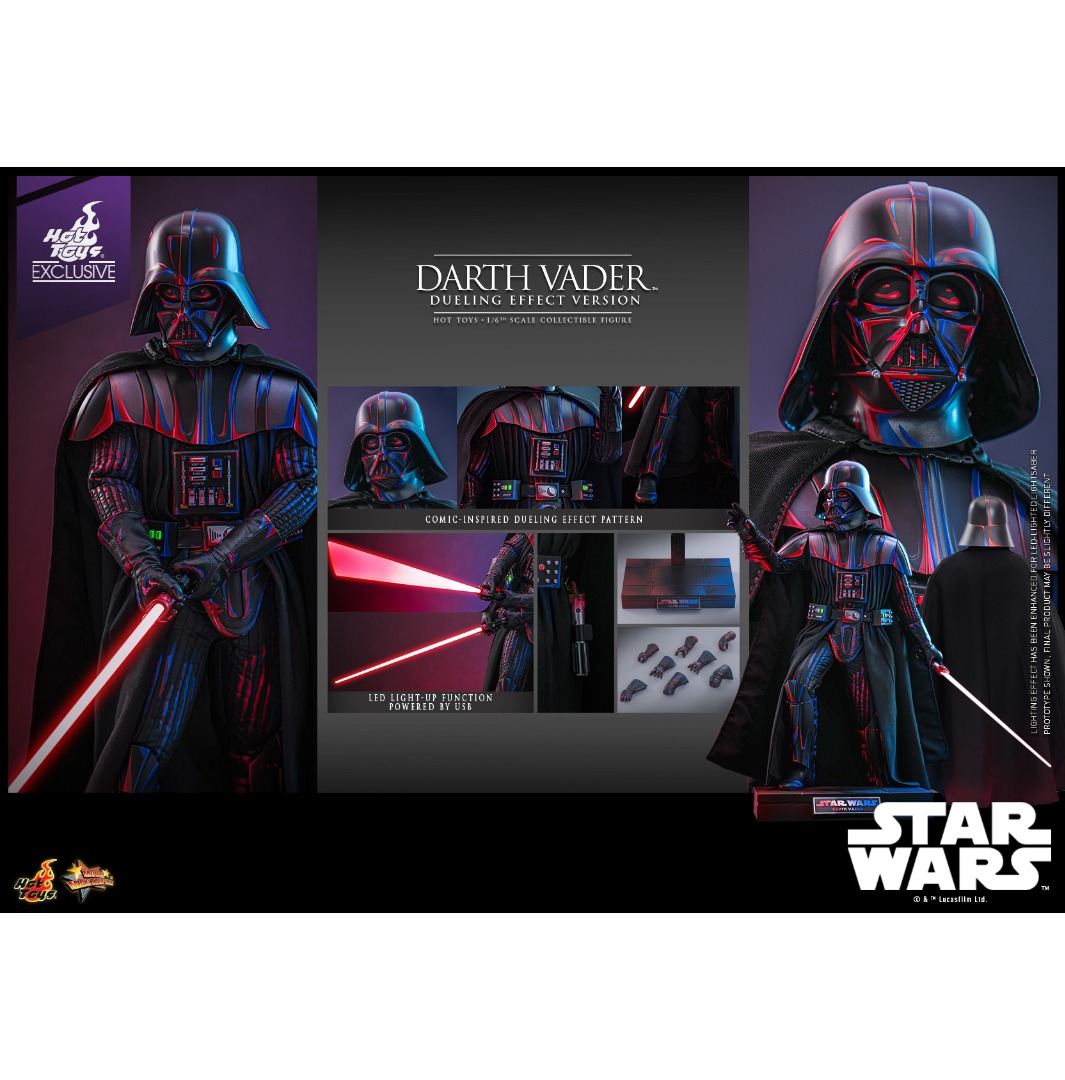 MISB] Hot Toys 1/6 Star Wars Darth Vader Dueling Effect MMS777 