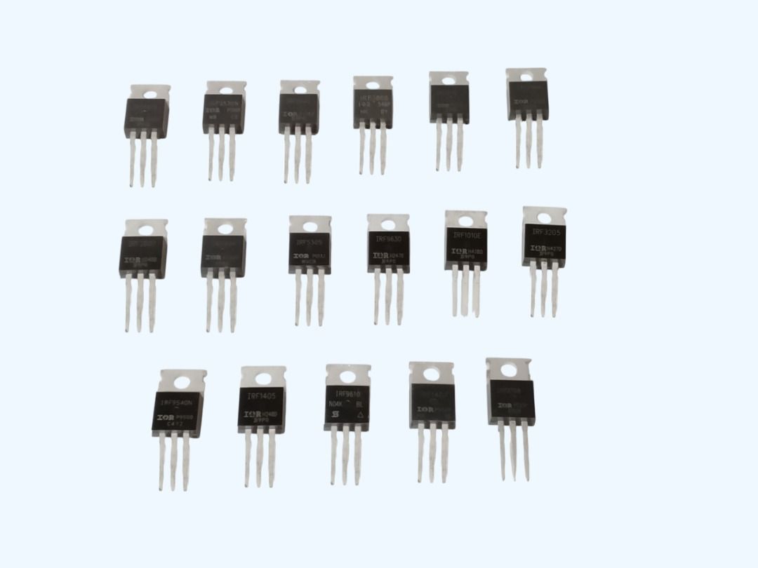 MOSFET TRANSISTOR HEAVY DUTY, 1-PC per ORDER (Category: Electrical, Adaptors & Sockets) located in Quezon City. Submitted by besteinpc (Listing ID 1366141361, Image 2). Description: MOSFET TRANSISTOR HEAVY DUTY, 1-PC per ORDER FEATURES: 👉a. IRF1010E 👉b. IRF1404 👉c. IRF1405 👉d. IRF1407 👉e. IRF2804 👉f. IRF2807 👉g. IRF3205 👉h. IRF3708 👉i. IRF3710 👉j. IRF3808 👉k. IRF4905 👉l. IRF5305 👉m. IRF9530 👉n. IRF9540 👉o. IRF9610 👉p. IRF9630 👉q.