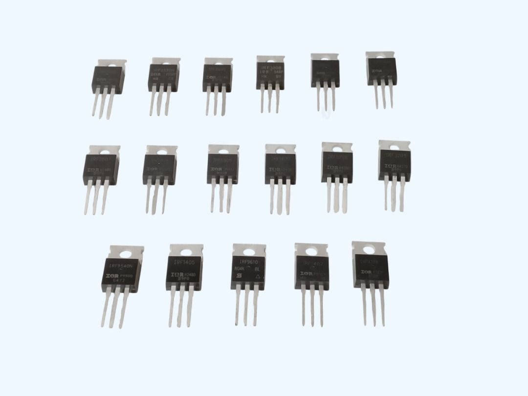 MOSFET TRANSISTOR HEAVY DUTY, 1-PC per ORDER (Category: Electrical, Adaptors & Sockets) located in Quezon City. Submitted by besteinpc (Listing ID 1366141361, Image 3). Description: MOSFET TRANSISTOR HEAVY DUTY, 1-PC per ORDER FEATURES: 👉a. IRF1010E 👉b. IRF1404 👉c. IRF1405 👉d. IRF1407 👉e. IRF2804 👉f. IRF2807 👉g. IRF3205 👉h. IRF3708 👉i. IRF3710 👉j. IRF3808 👉k. IRF4905 👉l. IRF5305 👉m. IRF9530 👉n. IRF9540 👉o. IRF9610 👉p. IRF9630 👉q.