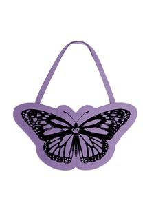 Olivia Rodrigo Butterfly Tote In Purple