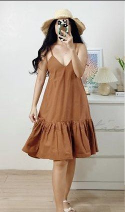 Pastel Green Summer Dress (Category: Dresses) located in Quezon City. Submitted by manilabey (Listing ID 1366115548, Image 3). Description: -Used once -Pastel green dress -See 2nd & 3rd photo for when worn.