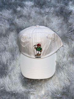 Ralph Lauren Polo Bear White Cap