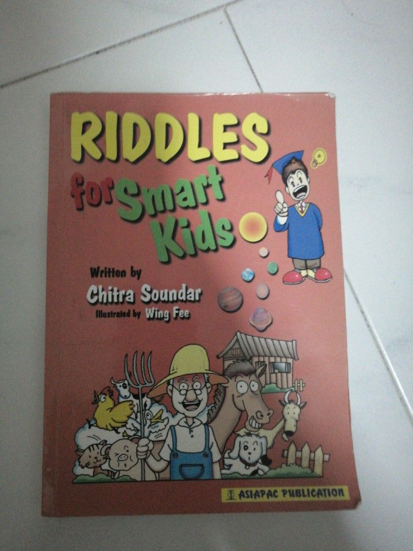 Hobbies Riddle Riddles for smart kids, Hobbies & Toys, Books & Magazines, Children's ...