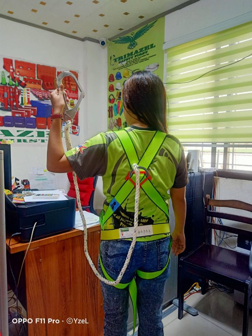 safety harness (Category: Construction Tools & Equipment) located in Taguig. Submitted by trash_binmanufacturer (Listing ID 1366031350, Image 2). Description: ✅ Guaranteed lowest price ✅ Quality products ✅ Big discount for bulk orders ✅ 100% LEGIT TRUSTED SUPPLIER! ✅ With Complete Legal Documents ✅ BIR Registered We Supply All Kinds Of PPE Supplies, Raincoat, Hard Hat, Cooler Box, Plastic Trash Bin, Road Barriers, Kayak Boats, Crystal Kayak, Traf