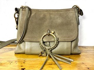 See by Chloe Joan Sling Bag in Motty Gray