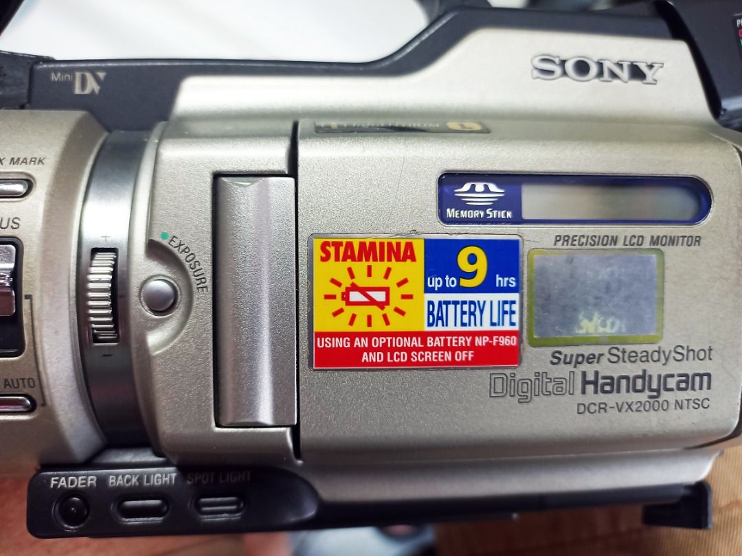 SONY Digital Handycam DCR-VX2000 NTSC (Category: Video Cameras) located in Pasig City. Submitted by prosmmad (Listing ID 1366104003, Image 3). Description: SONY Digital Handycam DCR-VX2000 NTSC With EXTRA SONY Wide Conversion Lens XO7 In good condition Asking Price: P 35,000.00.