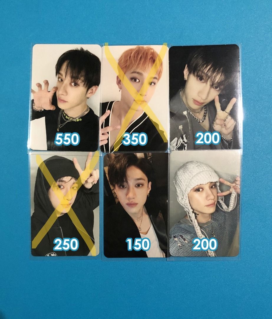 Stray Kids Bang Chan Photocards (Category: K-Wave Merchandise) located in Caloocan City. Submitted by cathrel.fitzherbert (Listing ID 1355233551, Image 1). Description: wts lfb skz stray kids ph #zuzuusells Bang Chan Photocards Prices shown on the pic ❌ - SOLD mop: bdo / bpi / gcash / paypal mod: j&t / sdd 🏷️ hop ate giant rockstar social path maxident noeasy 5star bang chan lee know changbin hwang hyunjin han jisung lee felix kim seungmin yang 