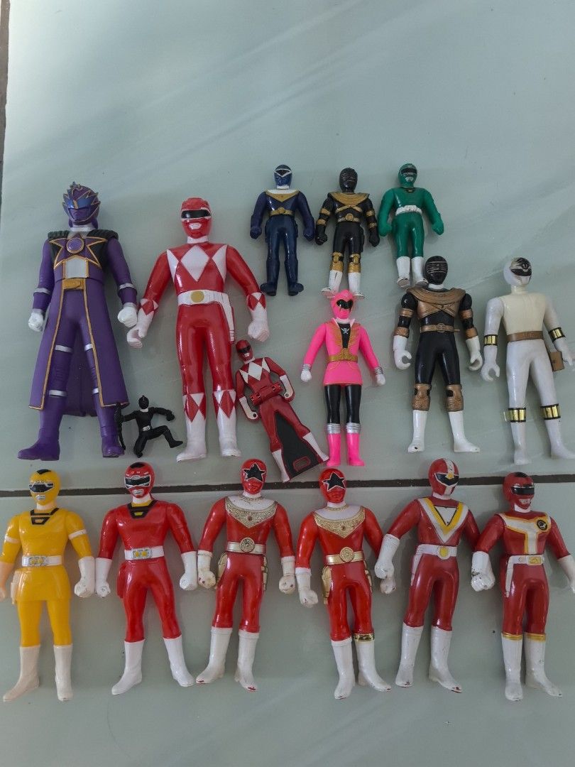 Super Sentai sofubi (Category: Figurines & Statues) located in Sungai Petani. Submitted by parzivaljj (Listing ID 1366026005, Image 1). Description: RM55 FOR ALL.