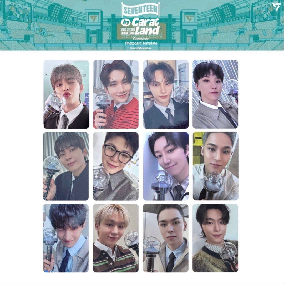 Seventeen Caratland 2025 Carat Zone Photocard - Dino