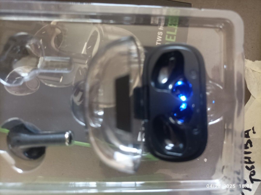 UK-Q9 3-4 hours 5D rock bass sounds (Category: Earphones) located in Singapore. Submitted by zeroeffect59694 (Listing ID 1366109715, Image 3). Description: pair of UK-Q9 True Wireless Stereo (TWS) Bluetooth 5.1 earbuds with a charging case. Key features include: Playtime: 3-4 hours. Sound: 5D Rock Bass Sound. Connectivity: Bluetooth 5.1, with a range of up to 10 meters. Battery: The charging case provides additional battery life. Design: Ergonomi