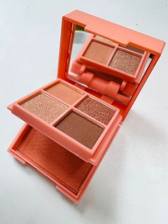 29.9$🔥Thai cutepress eyeshadow blush highlighter all-in-one eye and cheek palette brightening matte shimmer colorful makeup portable 01#02#64227568922241110