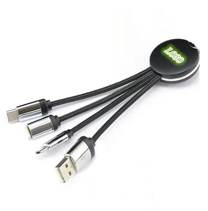 3 合 1 低成本 USB 充電線 ggmckp 3 in 1 Low Cost USB Charging Cable 快充線 快差線 快差 ...