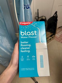 高露潔水牙線機 (白色) Cologate BLASTWF Blast Water Flosser (White)629337399452181128