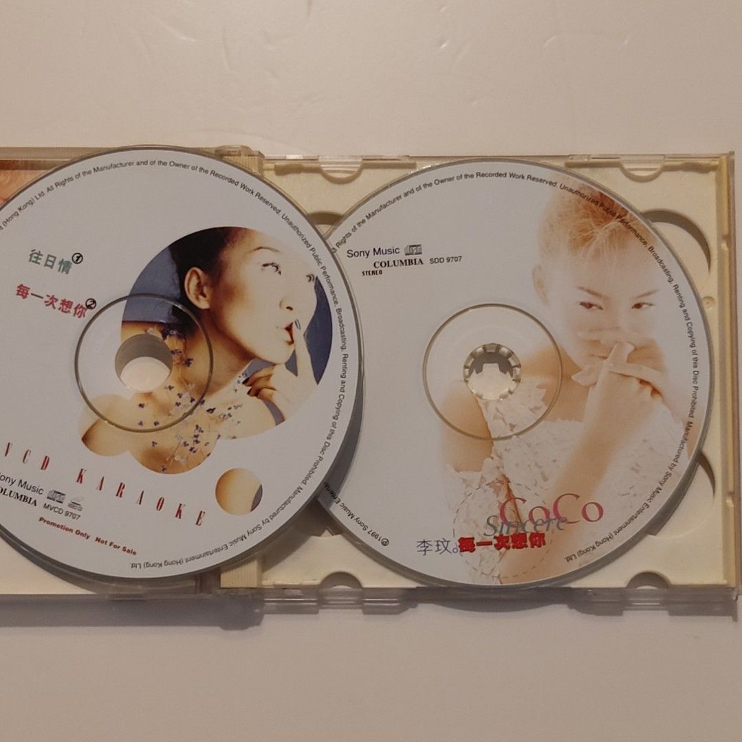 李玟 Coco Lee ココ・リー 每一次想你 香港盤 CD+VCD 新品未開封｜CD