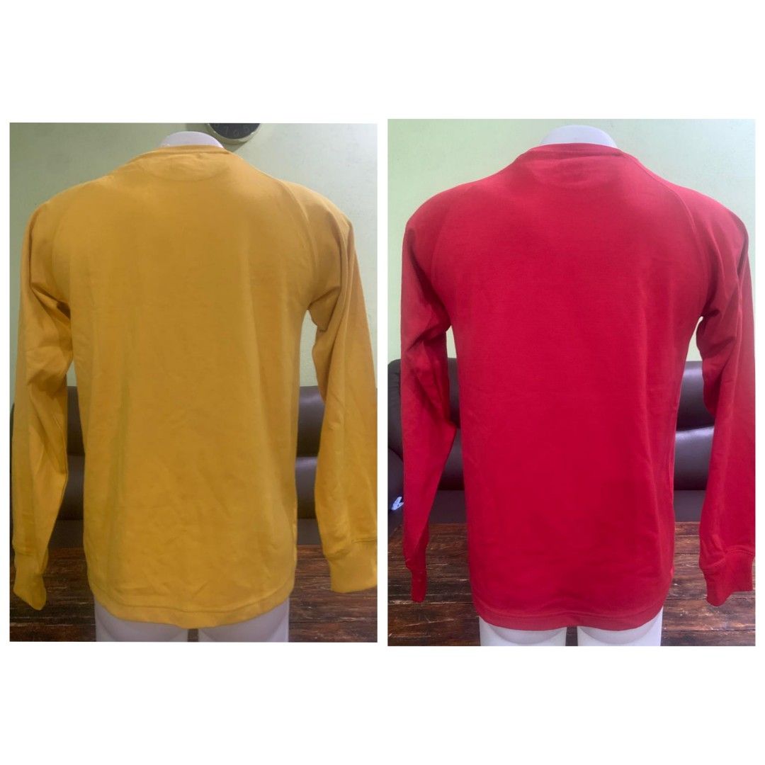 Adidas Sweatshirt Combo (Category: Activewear) located in Kota Bharu. Submitted by payikpoktih (Listing ID 1366319134, Image 2). Description: kuning pit 20.5 labuh 26.5 merah pit 20 labuh 27 condition 9.9/10 baju xpernah pakai harga siap pos wasabi 0148337115.