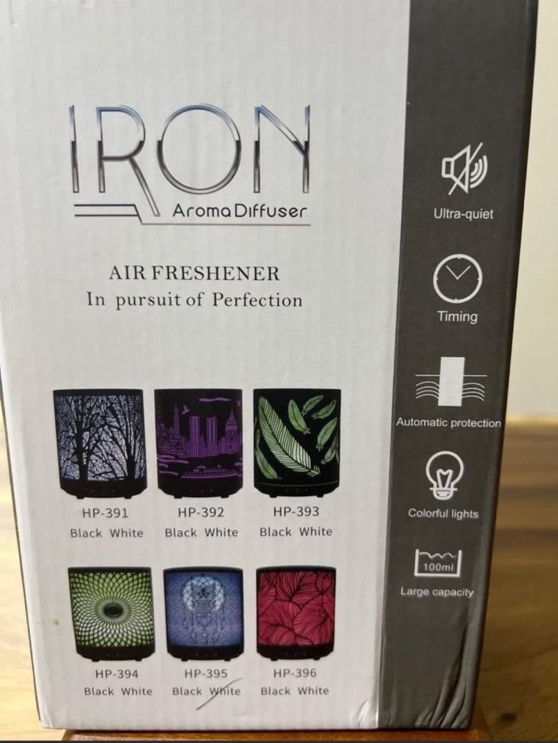 Aroma Diffuser (Category: Fragrance & Deodorants) located in Singapore. Submitted by choomengyeow (Listing ID 1366343241, Image 3). Description: BNIB with LED light & owl design. c/w a bottle of essential oil inside..