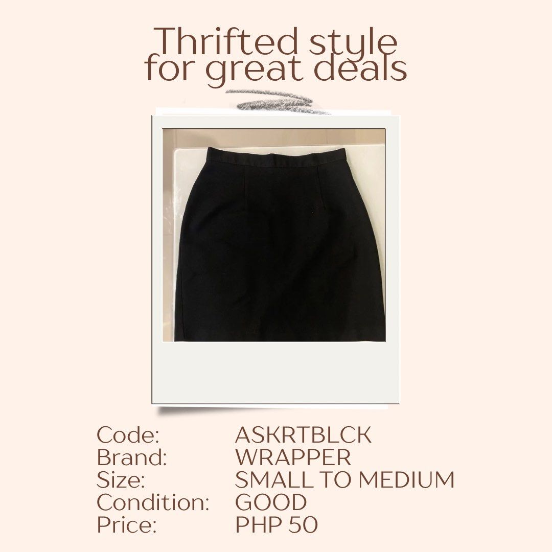 A-Skirt for office (Category: Skirts) located in Las Pinas. Submitted by DailyssentialsbyD (Listing ID 1366203243, Image 1). Description: .
