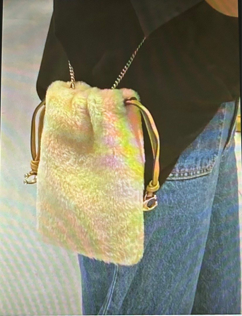 CLEARANCE $108 ONLY !! BN Cute & Stylish Coach Furry Crossbody Pouch With Detachable Chain Strap (Category: Bags & Wallets) located in Singapore. Submitted by hayday (Listing ID 1366302900, Image 3). Description: -brand new. not use yet. -comes with dustbag. -self collection at fernvale road only. -add $4 for smartpac track mail. -item sold, not returnable/refundable.tks.