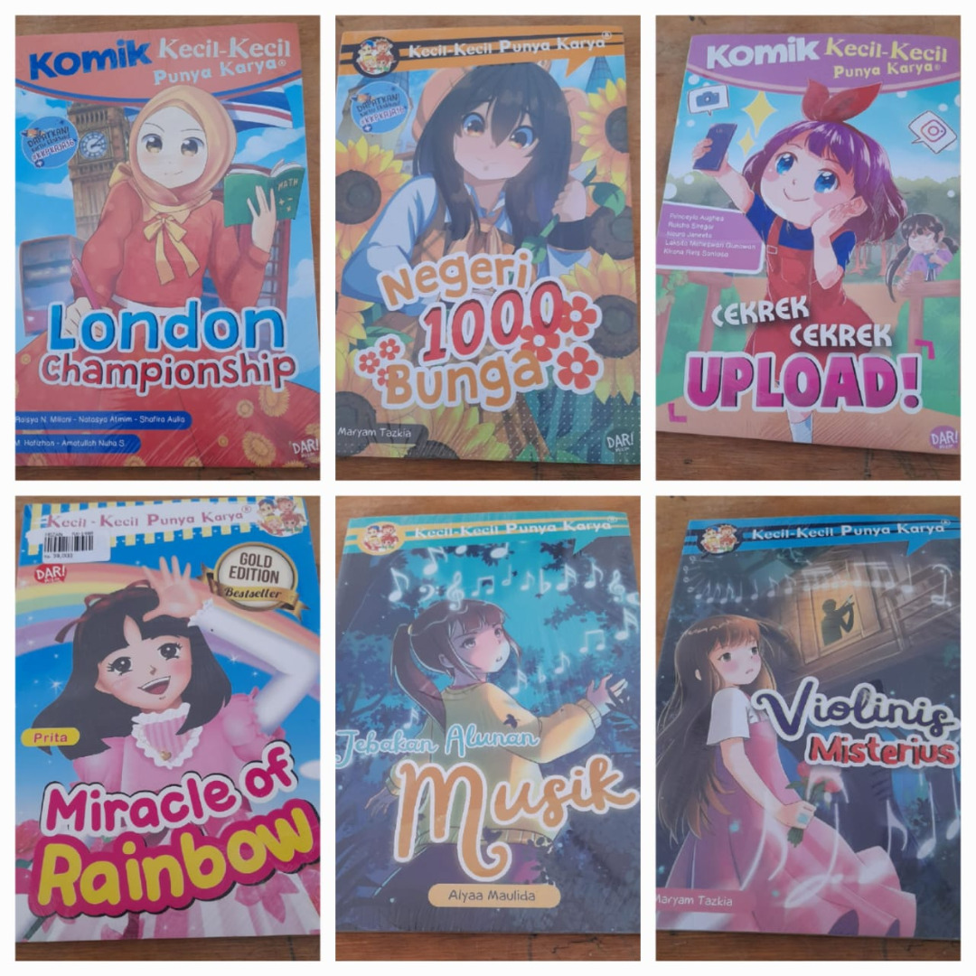 Buku Komik Kecil-Kecil Punya Karya (KKPK) seri by Mizan, Buku & Alat ...