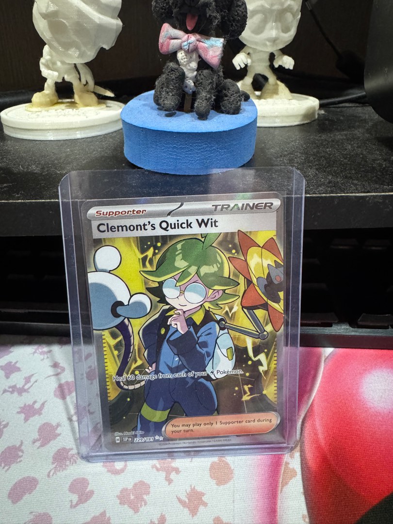 POKÉMON TCG - Clemont's Quick Wit Special Illustration Rare - 243/191 main image 0