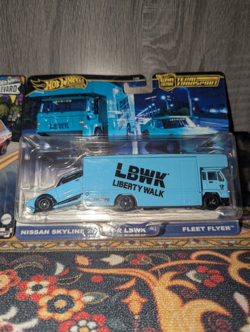 Combo Hotwheels Team Transport LBWK Kenmeri, Hobbies & Toys, Toys ...