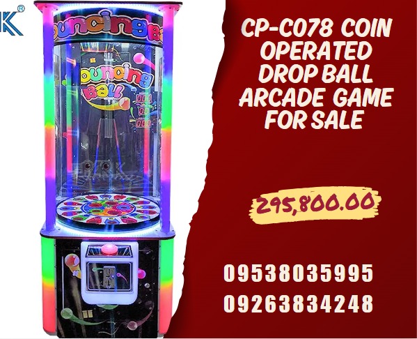 CP-C078 COIN OPERATED DROP BALL ARCADE GAME FOR SALE, Everything Else ...