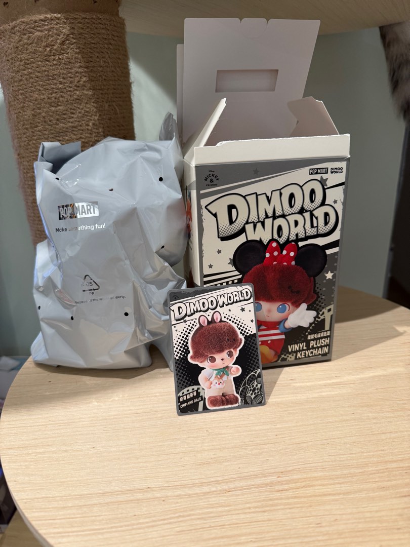 Dimoo World chip n dale / chip and dale, 興趣及遊戲, 玩具 & 遊戲類 - Carousell