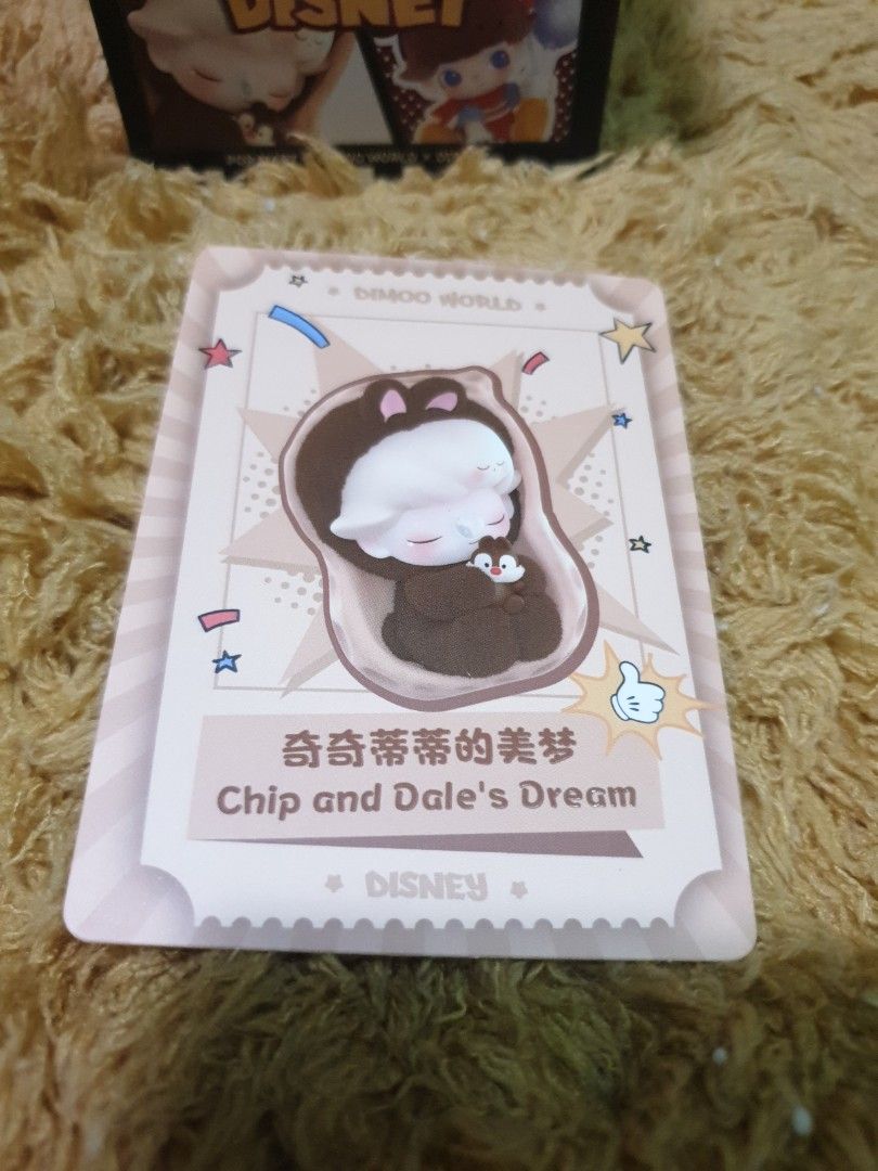 Dimoo World Disney Figures - Chip and Dale's dream, Hobbies & Toys ...