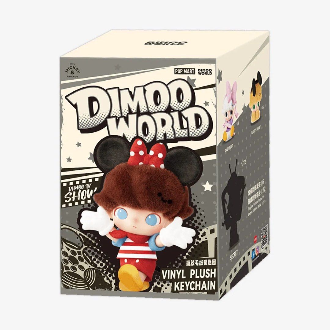 Dimoo World x Disney plush pendant, Hobbies & Toys, Toys & Games on ...