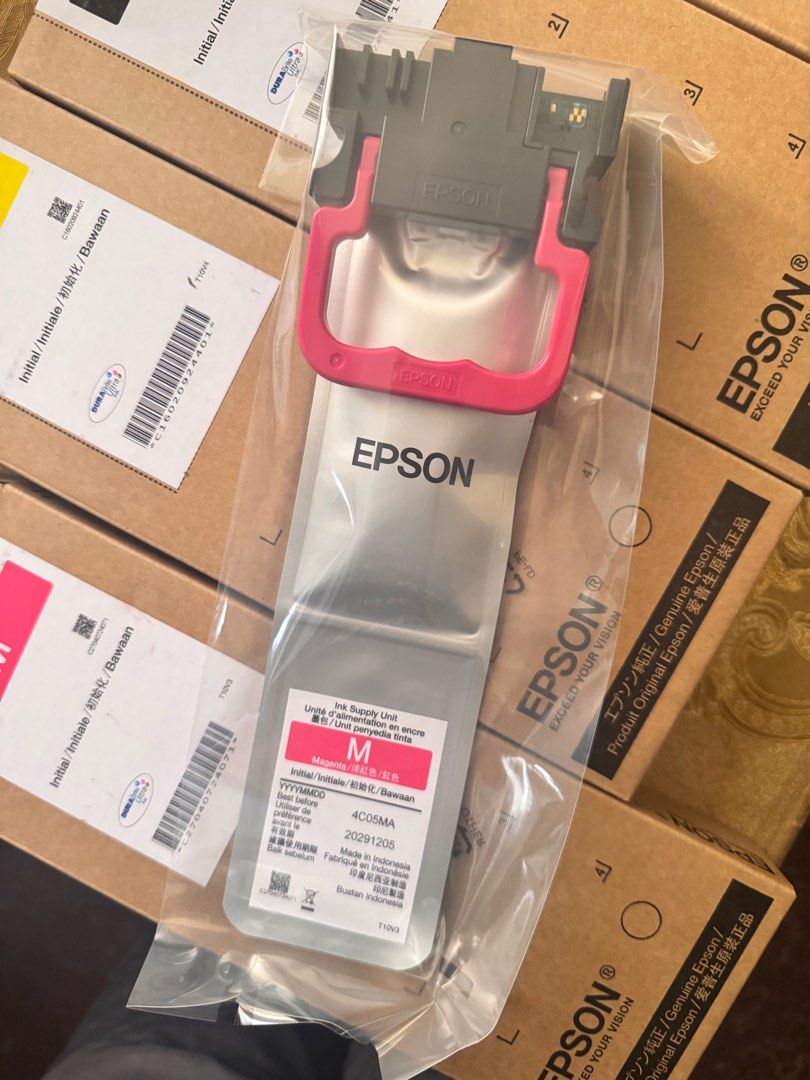 Epson Workforce Chipless Ink (Category: Printers, Scanners & Copiers) located in Taguig. Submitted by jcmyg- (Listing ID 1366213693, Image 2). Description: 1k each. 3900 set.