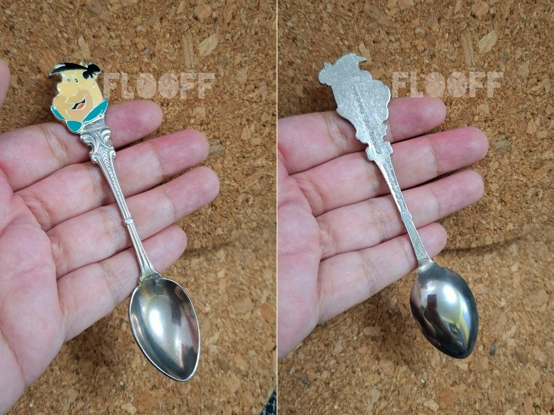 Fred Flintstone Vintage Spoon (Category: Vintage Collectibles) located in Cagayan de Oro. Submitted by FlooffsEtc (Listing ID 1366364796, Image 2). Description: FRED FLINSTONE Hanna-Barbera vintage teaspoon 1990 H.B. markings made in New Zealand ☁️☁️☁️☁️☁️☁️☁️☁️☁️☁️ 📌all carefully curated collectibles 📌items are from japan secondhand/surplus shops. please manage expectations. 📌unless declared "in mint condition", expect that items may have fla