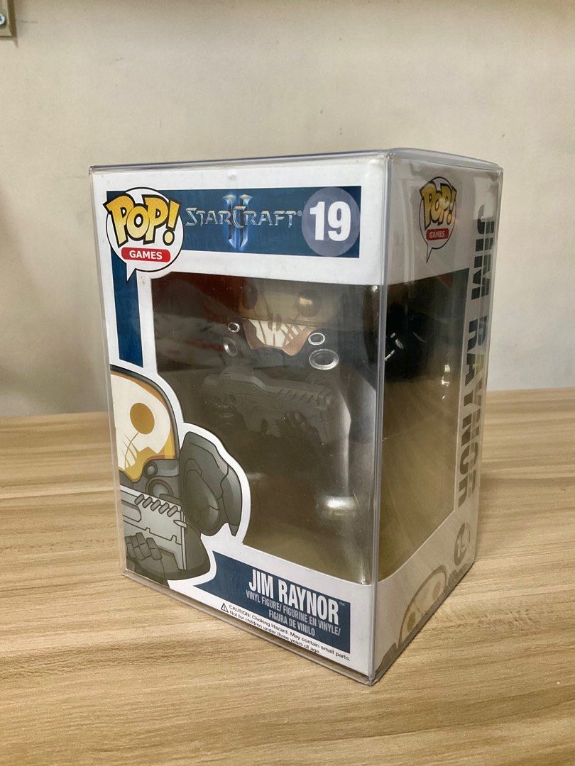 Funko POP Games Starcraft Jim Raynor (Category: Figurines & Statues) located in Taguig. Submitted by sijiii (Listing ID 1366289156, Image 1). Description: With boss protector.