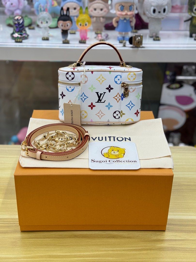 In Stock] Louis Vuitton x Takashi Murakami Vanity Chain Pouch