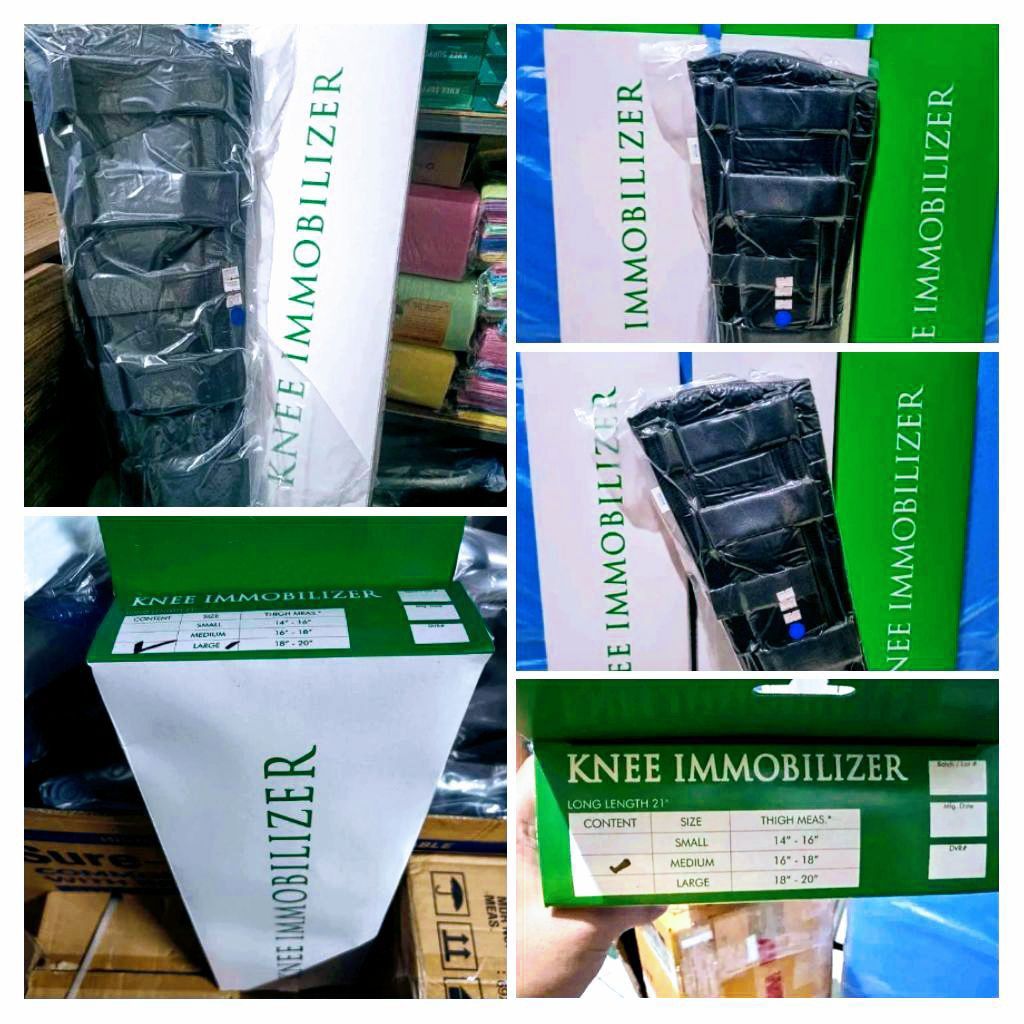 Knee immobilizer (Category: Health Monitors & Weighing Scales) located in Quezon City. Submitted by gentlewater_b4735d (Listing ID 1366286882, Image 1). Description: brand new adjustable strap high quality durable cash on delivery gcash accepted SAME DAY DELIVERY.