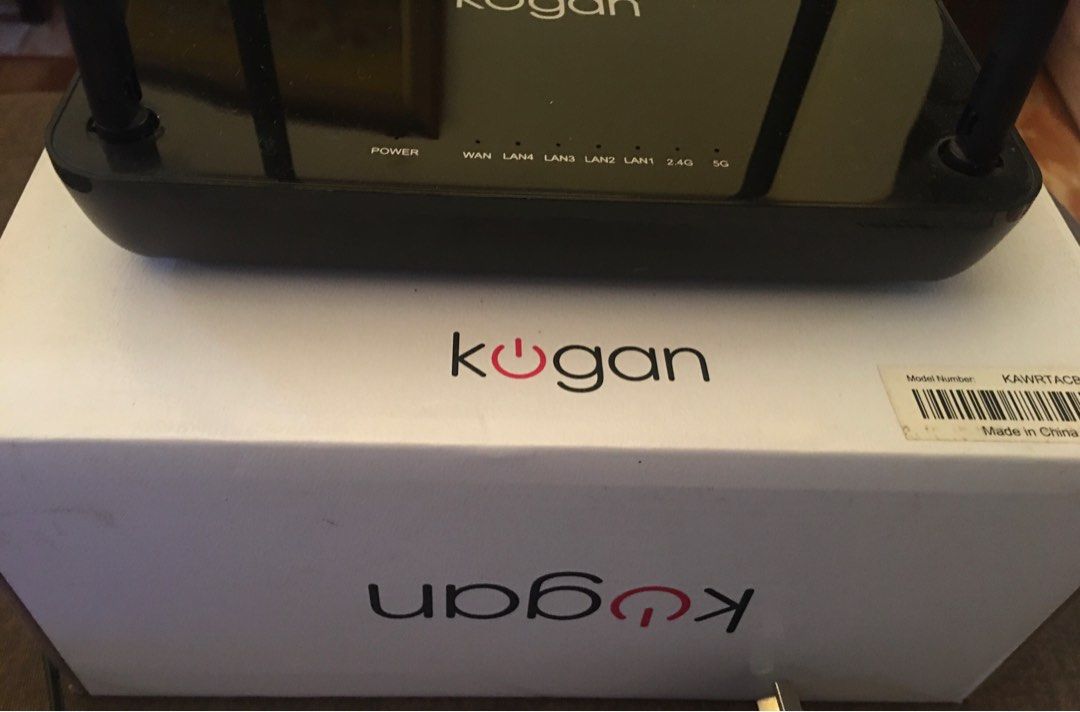 Kogan Modem Router Kogan Wireless AC Router, Computers & Tech, Parts & Accessories ...