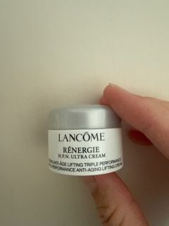 Lancome 立體塑顏緊緻亮肌面霜 Renergie HPN Ultra Cream Triple Performance Anti Aging Lifting Cream 5ml sample 試用裝 旅行裝 $25 包平郵64196296905345110